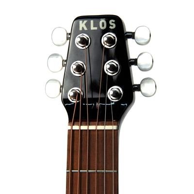 Klos guitar headstock