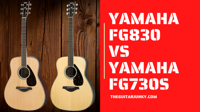 Yamaha FG830 vs FG730S (2)