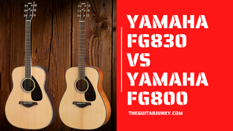 Yamaha FG830 vs FG800