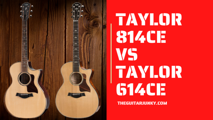Taylor 814CE vs Taylor 614CE