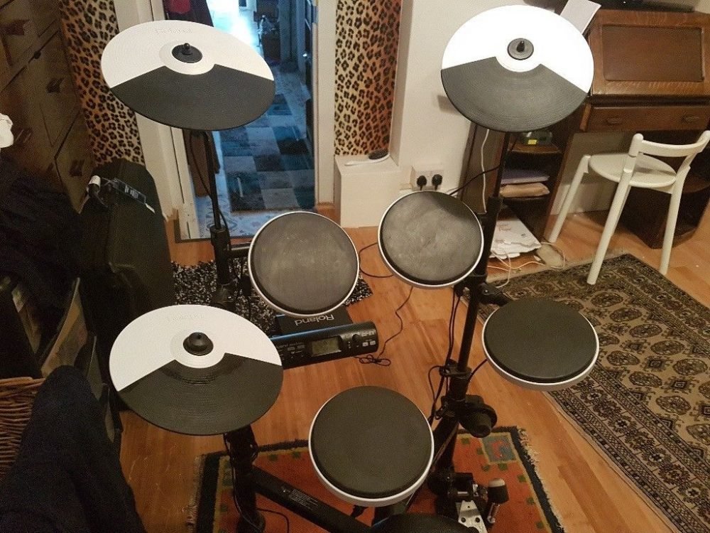 roland td-4kp electronic drum set review