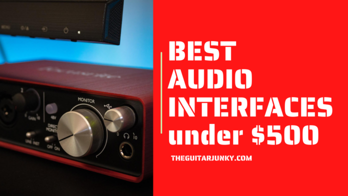 best audio interface under $500