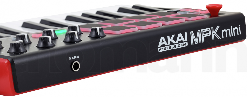 Akai MPK Mini back