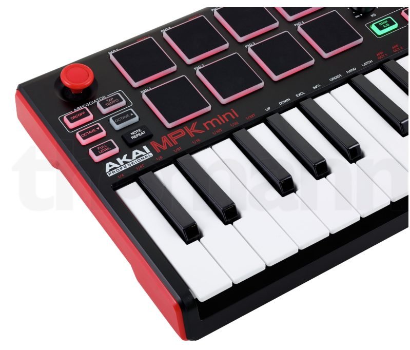 Akai MPK Mini closeup