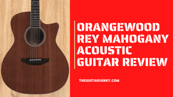 Orangewood Rey Mahogany Acoustic Guitar