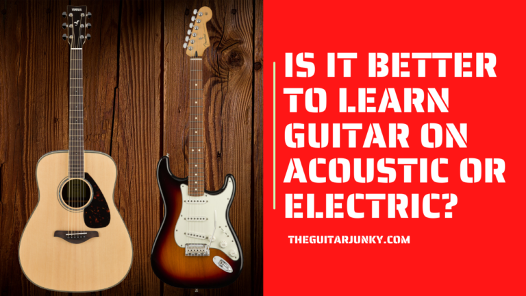 Is it better to learn guitar on acoustic or electric