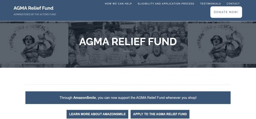 AGMA Relief Grant