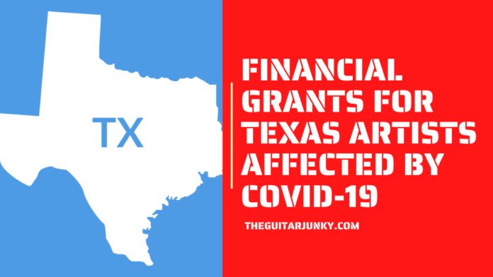 Financial Grants for Texas Artists Affected by Covid-19