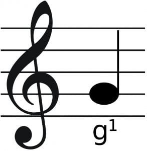 G clef