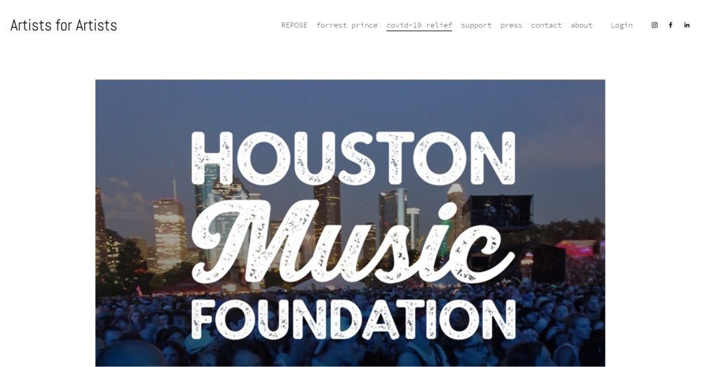 Houston Music Foundation Crisis Relief Fund