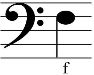 f clef