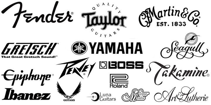 Guitar brands