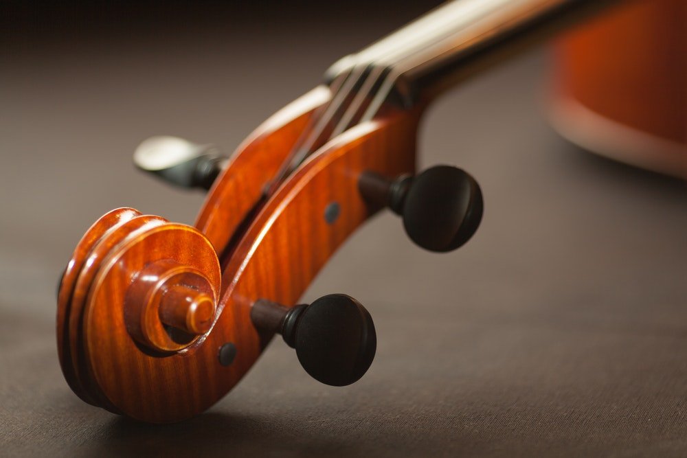 violin tuning peg