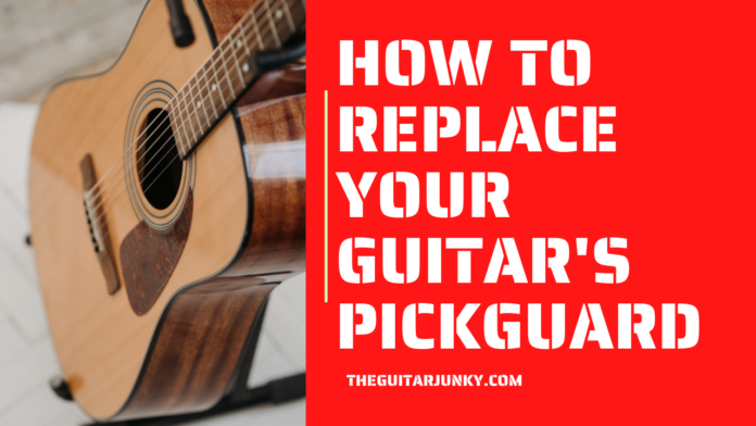 How To Replace Your Guitar's Pickguard (2)