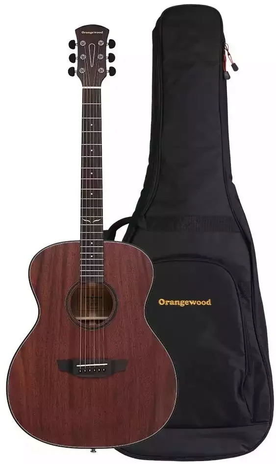 Oliver Jr. | Solid Mahogany Top Mini Acoustic Guitar | Orangewood