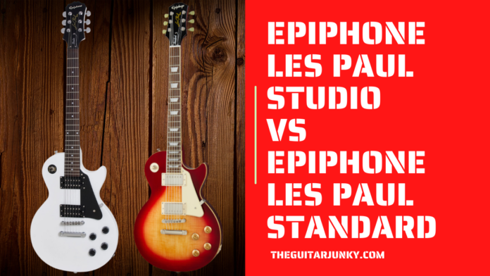 Epiphone Les Paul Studio vs Standard