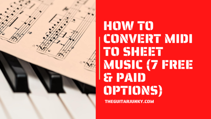 How to Convert MIDI to Sheet Music