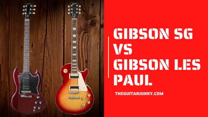 Gibson SG vs Les Paul
