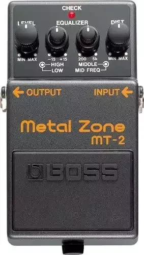 Boss MT-2 Metal Zone Distortion Guitar Pedal