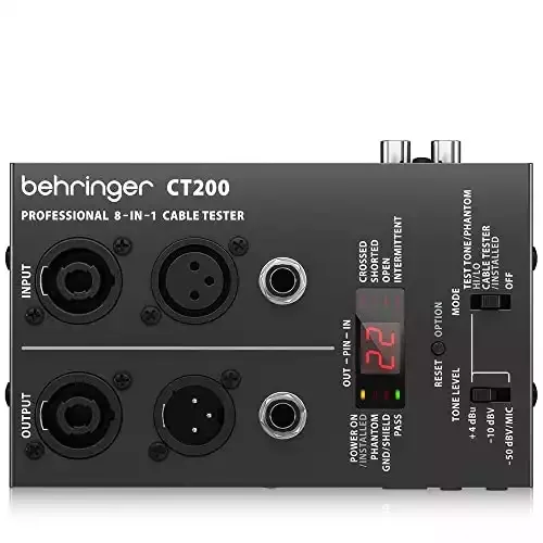 BEHRINGER CT200 Cable Tester