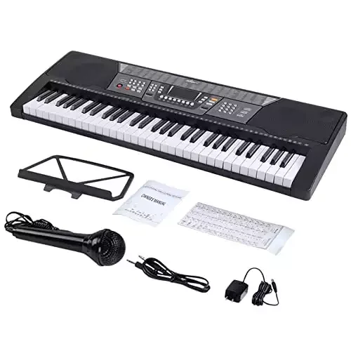 ADM 61 Key Electronic Keyboard Piano
