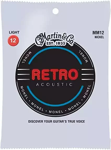 Martin Retro Acoustic MM12 Guitar Strings