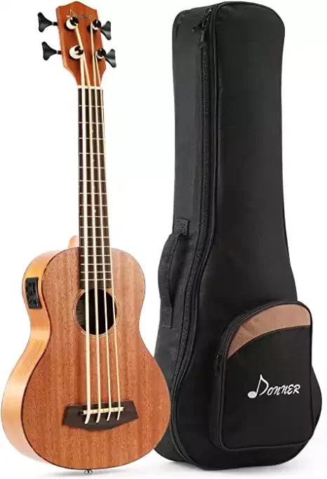 Donner DUB-1 Acoustic Electric Bass Ukulele
