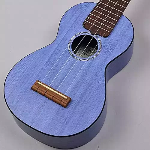 Martin X Series 0X Uke Bamboo Soprano Ukulele Blue
