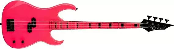 Dean Custom Zone Bass, Flourecent Pink
