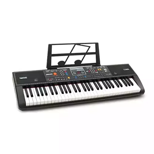 Plixio 61-Key Digital Electric Piano Keyboard