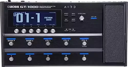 BOSS GT-1000 Guitar Effects Processor with AIRD Technology