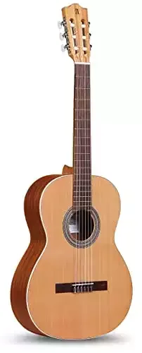 Alhambra 6 String Classical Guitar, Right, Solid Red Cedar, (1OP-US)
