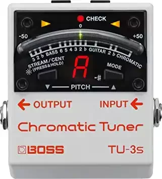 BOSS Guitar Chorus Effects Pedal (TU-3S)