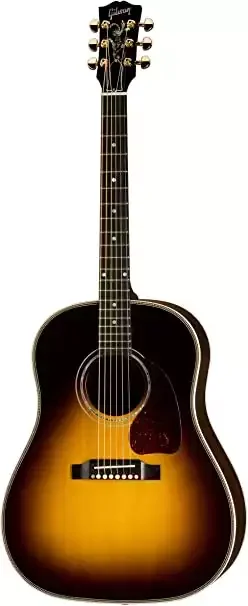 Gibson J-45 Custom Acoustic-Electric Guitar, Vintage Sunburst