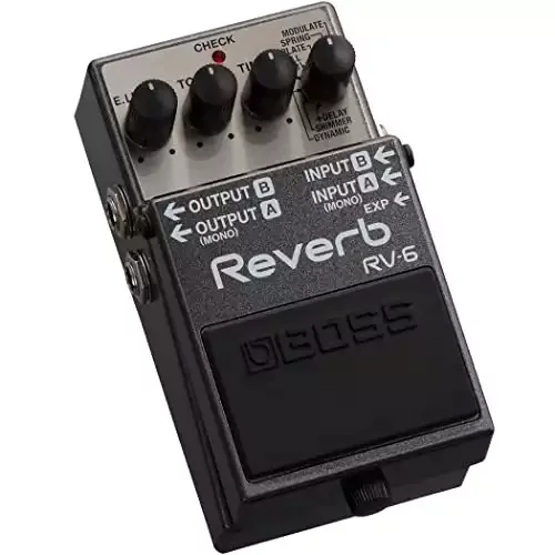 BOSS Reverb Guitar Pedal (RV-6)