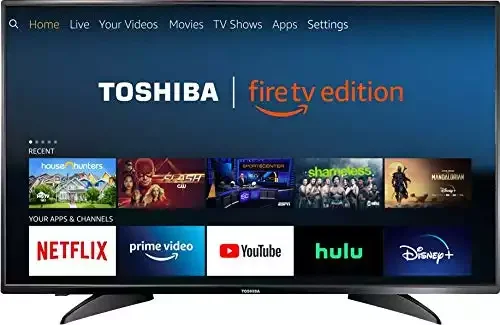 Toshiba 43LF621U19 43-inch Smart 4K UHD TV - Fire TV