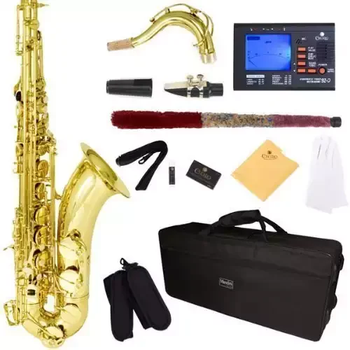Mendini by Cecilio MTS-BNG+92D Tenor Saxophone
