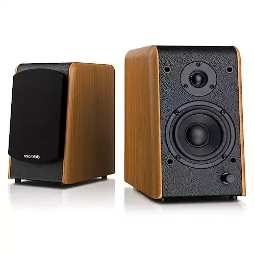 Microlab Chairman B77BT Active Powered Bookshelf Speakers