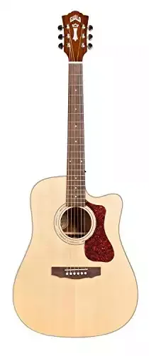 Guild D-140CE Acoustic-Electric Guitar in Natural