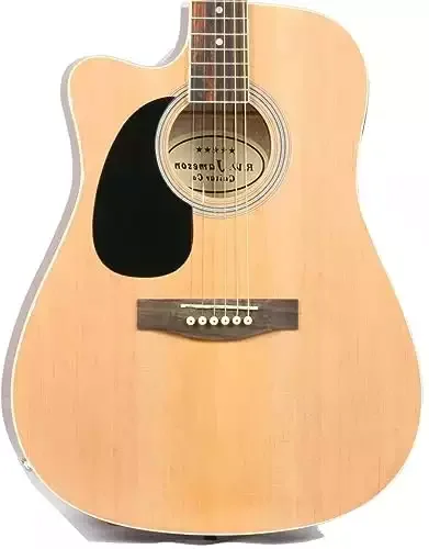 Jameson Acoustic Electric Guitar-Left Handed