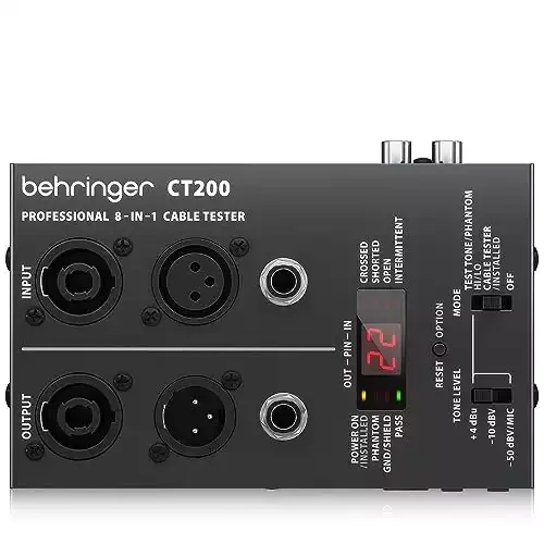 BEHRINGER CT200 Cable Tester