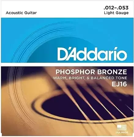 D'Addario EJ16 Phosphor Bronze Strings