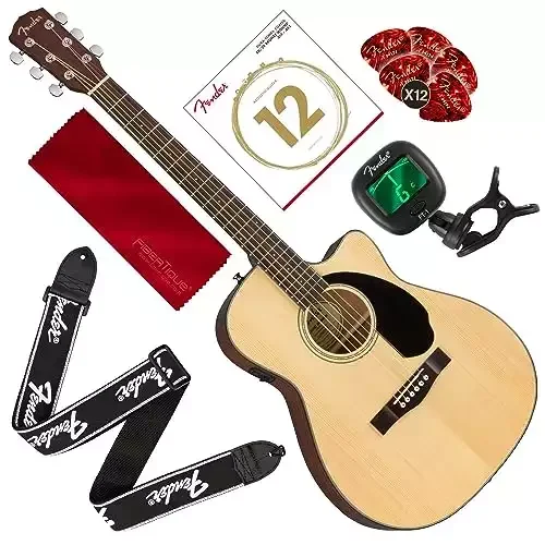 Fender Acoustic-Electric Guitar Bundle