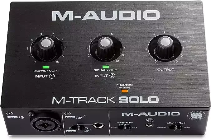 M-Audio M-Track Solo – USB Audio Interface